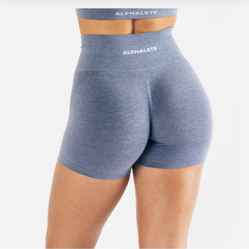Alphalete Amplify French Blue Shorts